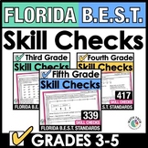 Grades 3-5 Florida B.E.S.T. Math Assessments, Quizzes, Exi