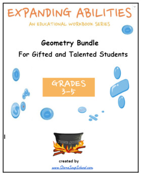 Preview of 3- 5 Grades: CCS: "Geometry" for Gifted/Talented Students