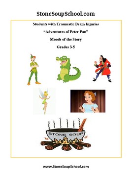 Preview of Grades 3 -5: Peter Pan Adventures for Students w/ TBI
