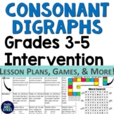 Consonant Digraphs ~ Phonics Interventions, Grades 3-5 Les