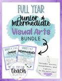 Grades 4-8 Visual Arts BUNDLE (FULL YEAR Unit Plans, Lesso