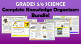 Grades 5-6 Science Knowledge Organizers Bundle!