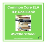 Grades 6-8 Common Core English Language Arts IEP Goal Bank