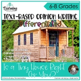 Grades 6-8 Free Opinion Writing Prompts with Articles: Liv