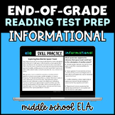 Grades 7-8 Reading (ELA) EOG Test Prep - Informational Tex