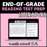 Grades 7-8 Reading (ELA) EOG Test Prep - Literature - VOLUME 1