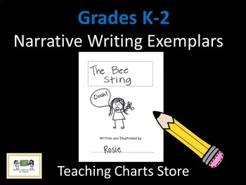 Preview of Grades K-2 Narrative Writing Exemplars (Lucy Calkins Inspired)