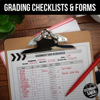 Grading Helpers: Tools, Forms, and Checklists for ANY Teacher!