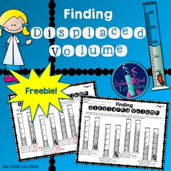 Preview of Graduated Cylinders & Displaced Volume (Irregular Shaped Objects)-FREEBIE