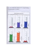 Graduated Cylinders Interactive Notebook Flap