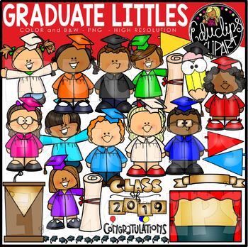 Graduates Clip Art Bundle Educlips Clipart by Educlips | TpT