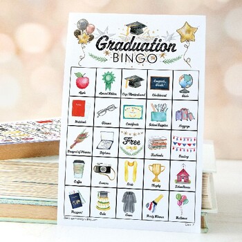Preview of Graduation Bingo - 50 cards