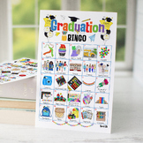 Preview of PreK/Kindergarten/Elementary Graduation Bingo - 50 cards