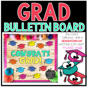 Preview of Graduation Bulletin Board Kindergarten PreK Preschool TK
