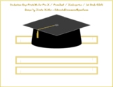 Graduation Cap Black Paper Hat