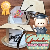 Graduation Cap Box Paper Craft for Kindergarten