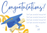 Graduation Card - Thank You Card