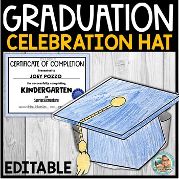 Graduation Celebration Hat For Pre K Or Kindergarten Tpt
