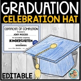 Graduation Hat | EDITABLE Certificate of Completion