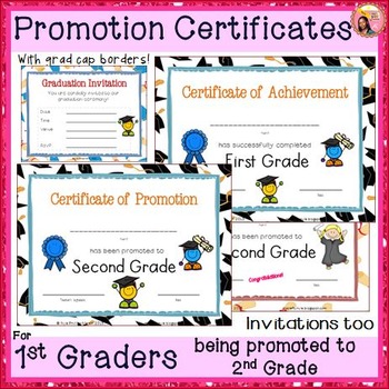 Preview of End of Year Certificates - 1st Grade