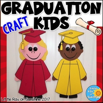 graduation craft for kindergarten preschool for may or june tpt