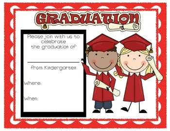 Kindergarten Graduation Craft Activity and Diploma by Kindergarten Kiosk