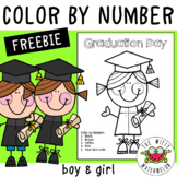 FREE Graduation Day Color by Number