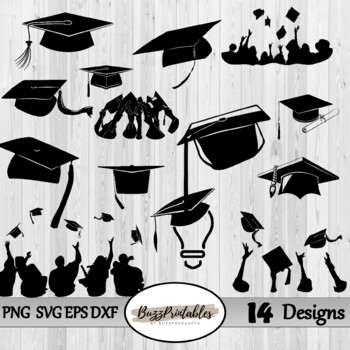 Graduation Digital Clipart Images, SVG PNG Graphics, Personal ...