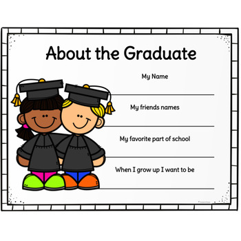 graduation diploma certificates for preschool and kindergarten graduation