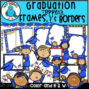graduation borders clip art