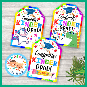 Graduation Gift Tags Editable - Kindergarten Graduation Gift Tags for ...