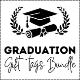 Graduation Gift Tags | Printable Gift Tags | End of School