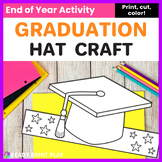 Graduation Hat Printable Craft | End of Year Cap Crown | L