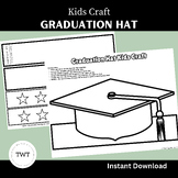 Graduation Hat Printable Kids Craft DIY