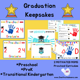 Graduation Keepsakes, Handprint, Preschool, Prek, Gift, Pr