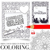 Graduation Mandala Coloring | Celebratory Graduation Color