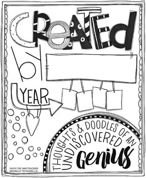 EOY Memory Book – Teacher Doodles