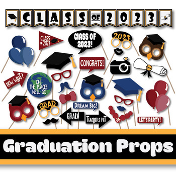 Download Graduation Photo Props Worksheets Teaching Resources Tpt