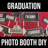 Graduation Photo booth DIY - High School