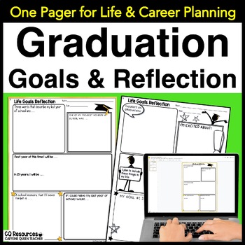 Preview of Graduation Goals and Reflections for College and Career Readiness and Life