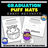 Graduation Squish Pillow Puff  Hats - End of the Year and 
