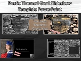 Graduation/Year-end Editable Slideshow Template: PowerPoint