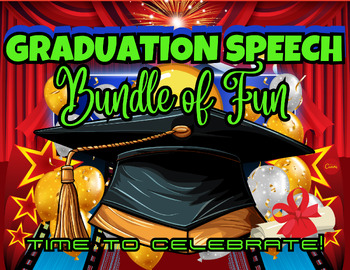 Preview of Graduation Bundle | Lessons | Templates | Most Likely Awards | End of Year