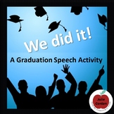 Graduation Speech - End of Year Activity