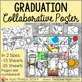Graduation Themed Collaborative Coloring Poster