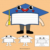 Graduation Writing Activities Cap Craft Template End of th