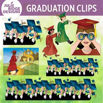 Preview of Graduation clip art