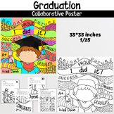 Graduation collaborative poster, coloring pages, Crafts, a