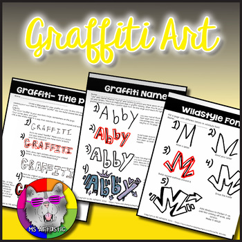 Graffiti Art Lessons Worksheets Teaching Resources Tpt