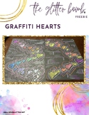 Graffiti Hearts - Valentine's Day Art Project